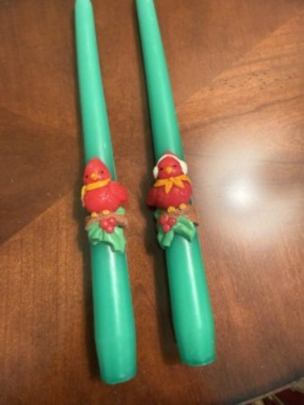 Cute Winter Bird Tapers